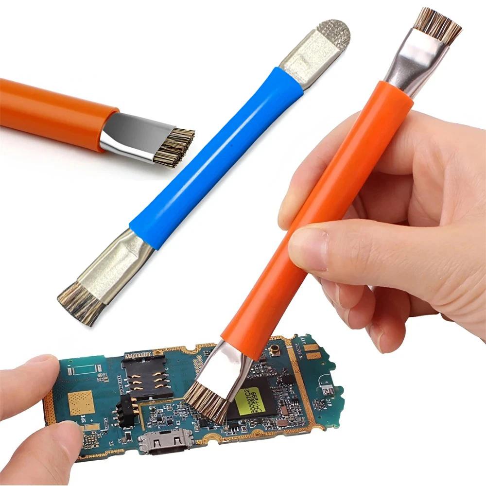 SUNSHINE SS-022B brosse sûre antistatique carte mère PCB brosse de nettoyage pour téléphone portable