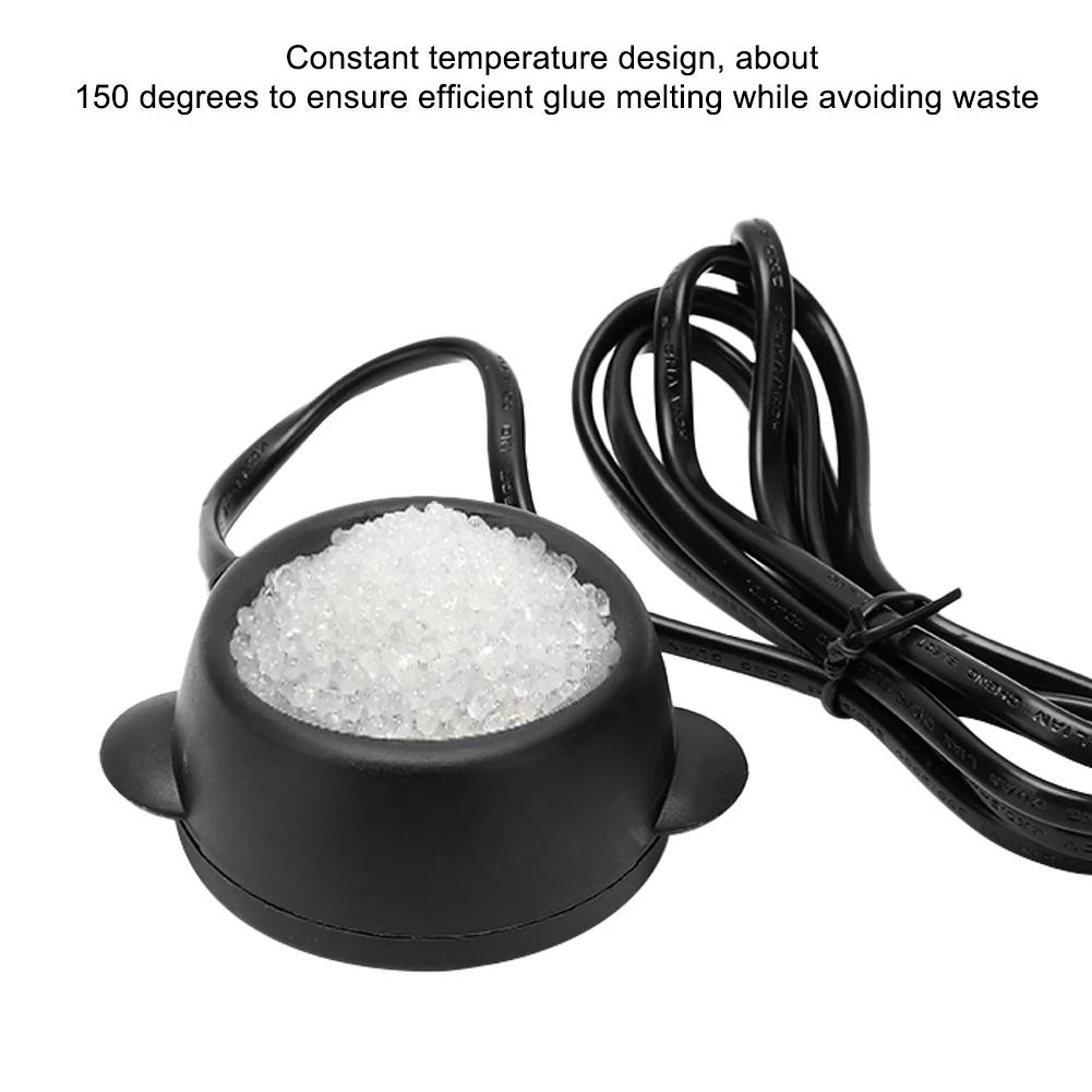 Mini Pot de colle chaude pour faire fondre la kératine, outils d'extension de cheveux, outils profes