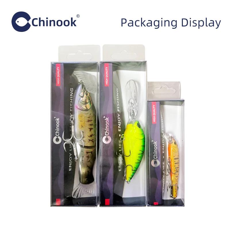 Chinook leurre à manivelle peu profond 114MM 21G appât dur plongeur hochet pour la pêche au mal de b