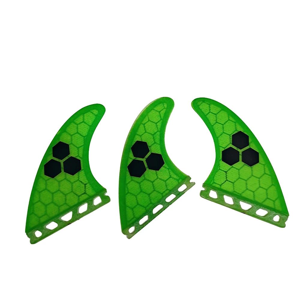 UPSURF FUTURE ailerons verts G3/G5/G7/AM2/GAM palmes de planche de Surf pour accessoires de Surf pro
