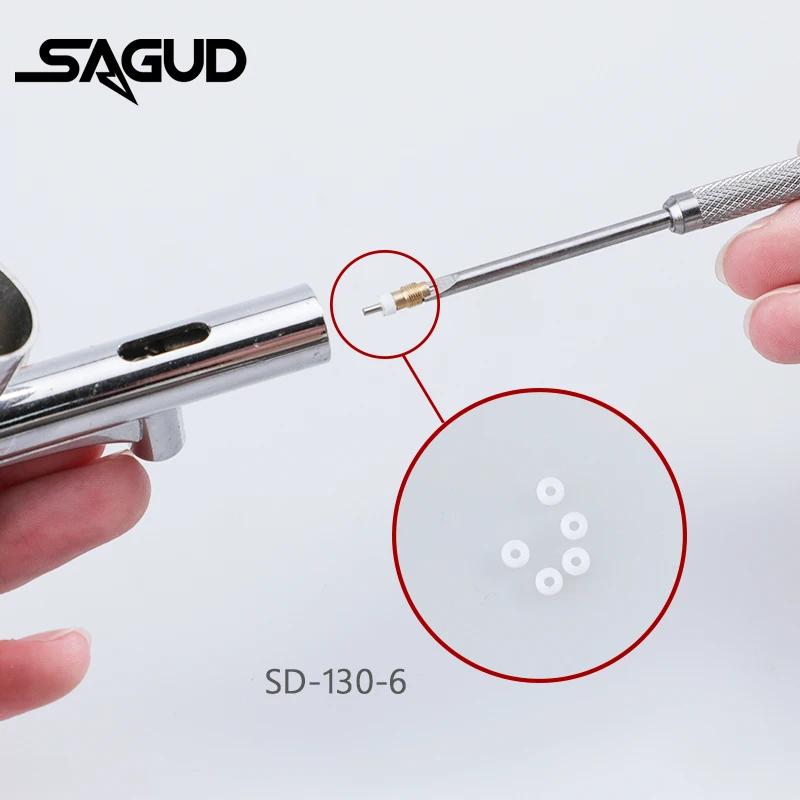 SAGUD joint torique 5 pièces/ensemble accessoires d'aérographe pour pistolet de pulvérisation série