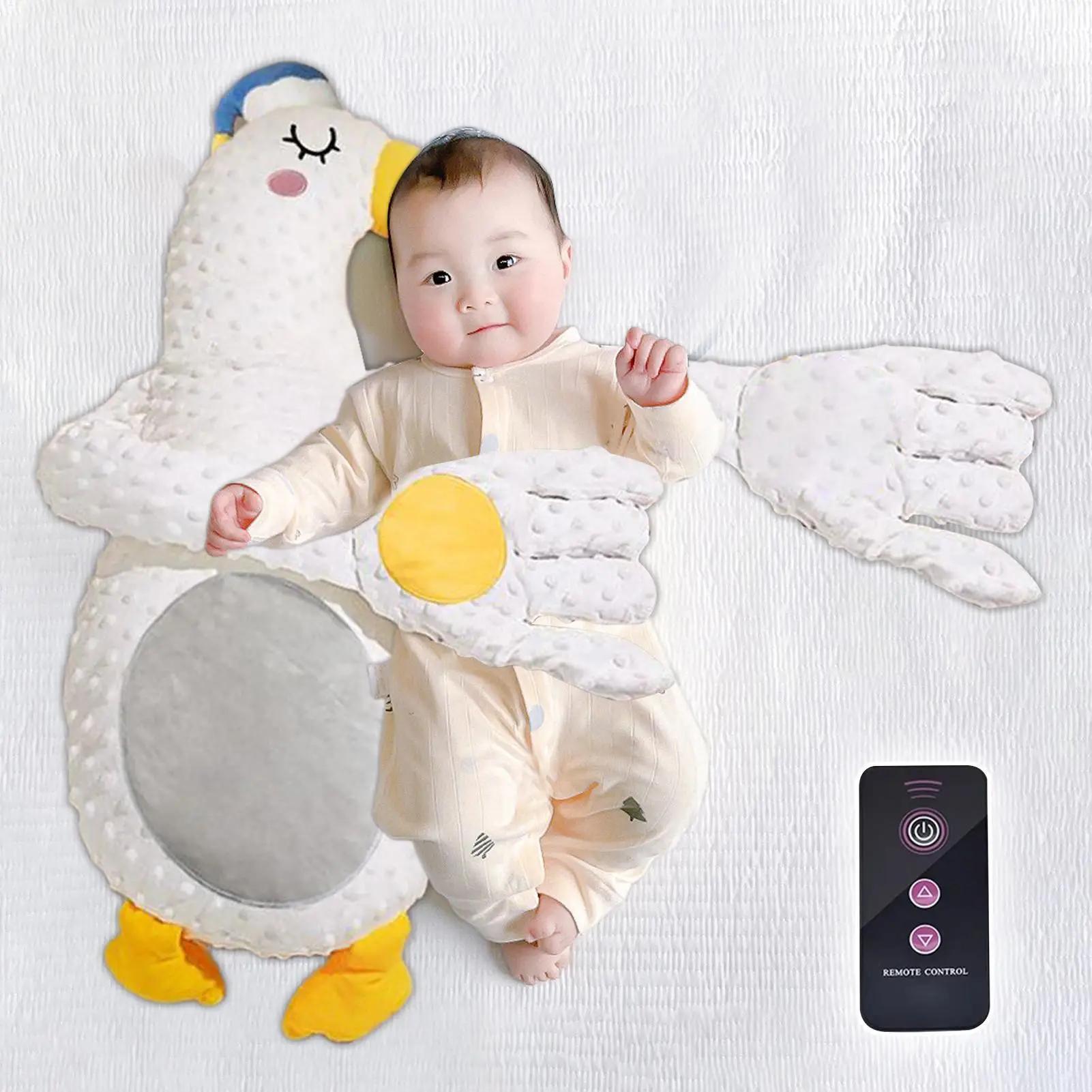 Oreiller électrique pour bébé, avec paume apaisante, télécommande, oreiller pour les mains, poupée a