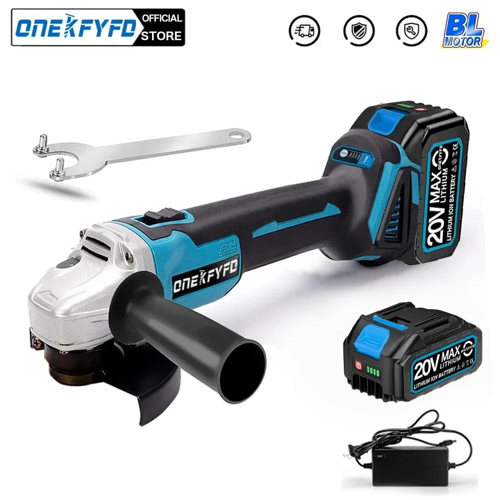 Makita – meuleuse d'angle électrique sans fil, 125mm, Rechargeable, sans balais, rectifieuse, bricol