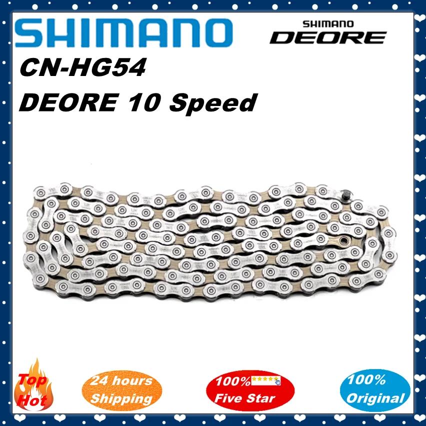 Shimano Deore M6000 M610 HG54 10 Vitesses 116L 120L 122L Vélo Vélo VTT VTT HG-X JOBicycle Pièces D'o