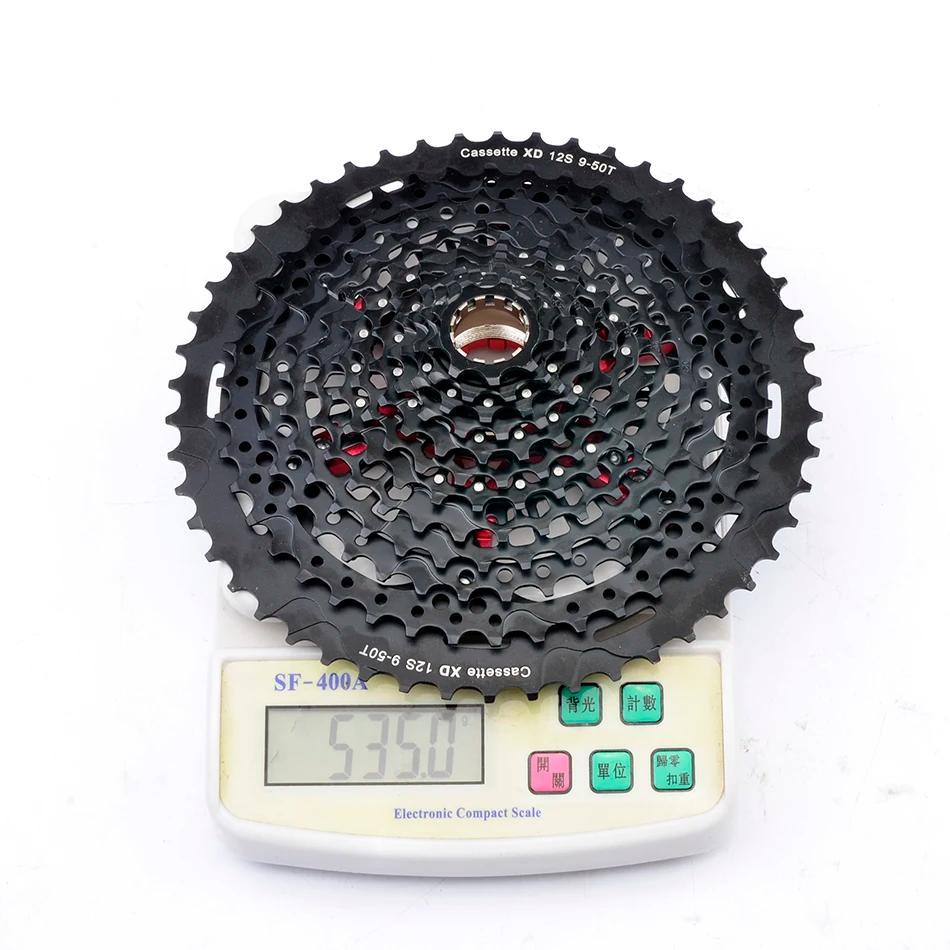 GOLDIX vtt vélo 11 vitesses 9-42T Cassette XD pignon argent clair 9-42T 9-50T Cassette en acier 11s