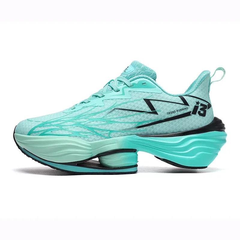 Hommes chaussures de course en plein air Couple Jogging respirant amorti chaussures de luxe antidéra