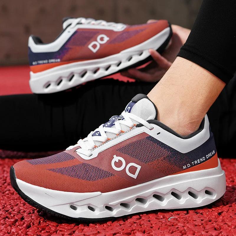 Chaussures de course de haute qualité pour hommes et femmes, baskets de marque respirantes en maille