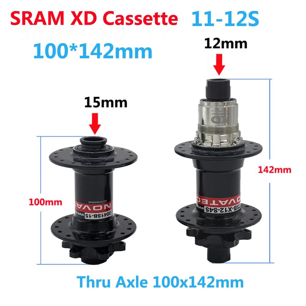 Novatec Hub XD Cassette BOOST 110*148mm CubeFree hub 11-12v pour Sram XD 11s 12s vitesse montagne vt