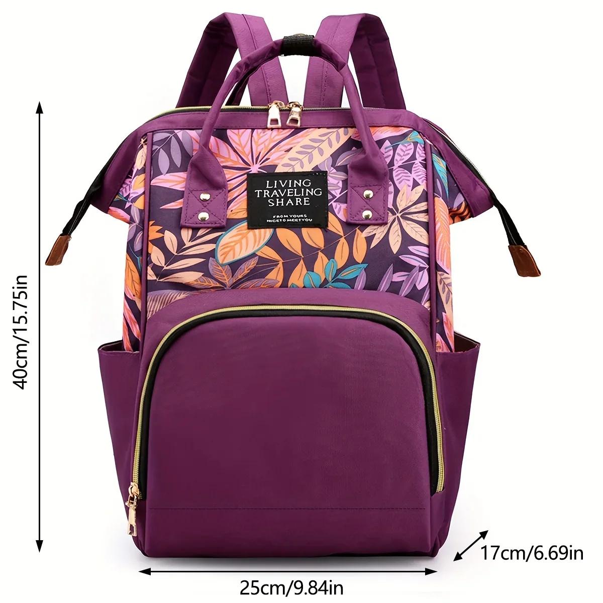 Sac à dos à la mode pour femmes, grande capacité pour voyager, sac de maman élégant, robuste, facile