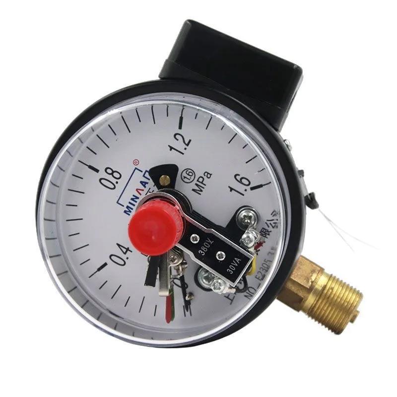 Manomètre de contact électrique, contrôleur de pression sous vide, 10VA, diamètre 100mm, 0-1,6 MPa