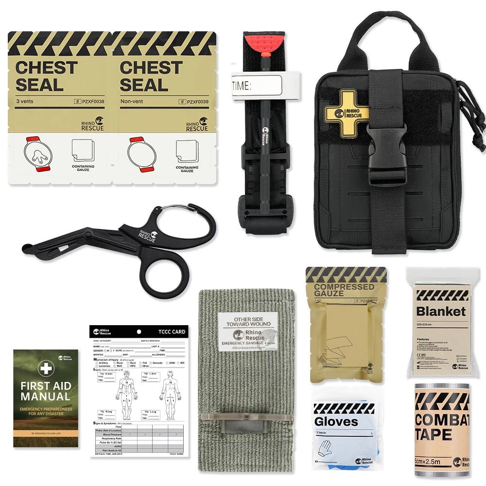 Poudres EDC bal 37Rescue, trousse de premiers soins, trousse de traumatologie de survie, pocommunist