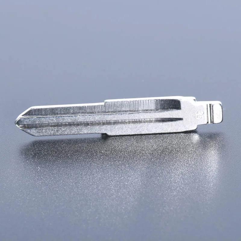 Clé de voiture universelle non coupée VVDI KD 35 #, 10 pièces, vierge, SZ11R, avec lame rabattable,