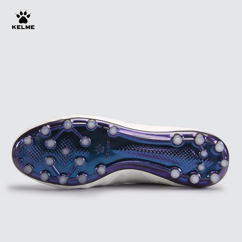 KELME Football MG chaussures crampons en peau de veau Match gazon artificiel antidérapant amorti for