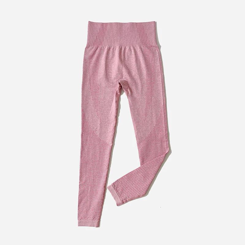 WAREBALL sans couture femmes énergie Leggings Fitness course pantalons de Yoga taille haute Leggings