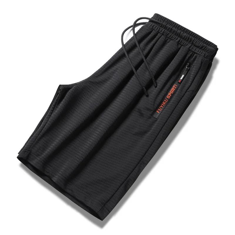 2025 été hommes Shorts 9xl 8xl 7xl séchage rapide glace soie Cool pantalons courts hommes Shorts de