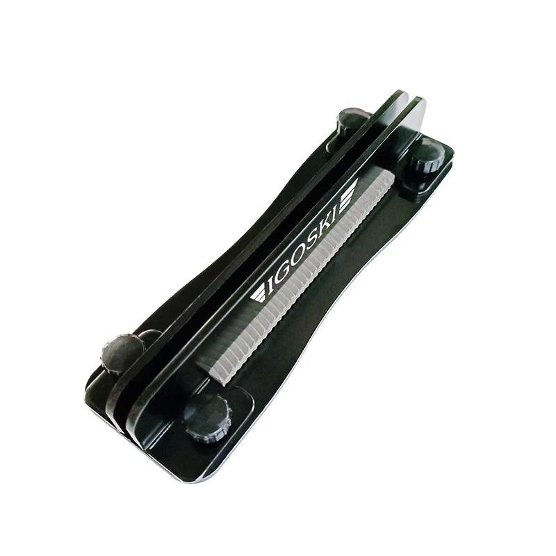 Grattoir à cire de Ski acrylique, affûteur de bord, outil de meulage, grattoir de Snowboard réglable