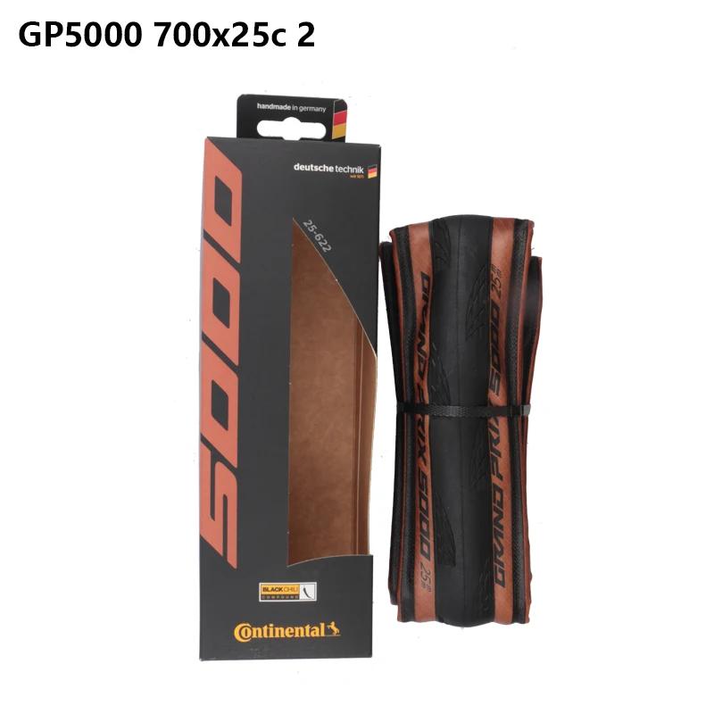 Continental Grand Prix 5000 GP5000 pneu de vélo de route 700x23C/25C/28C/30C/32C noir/jaune/marron p
