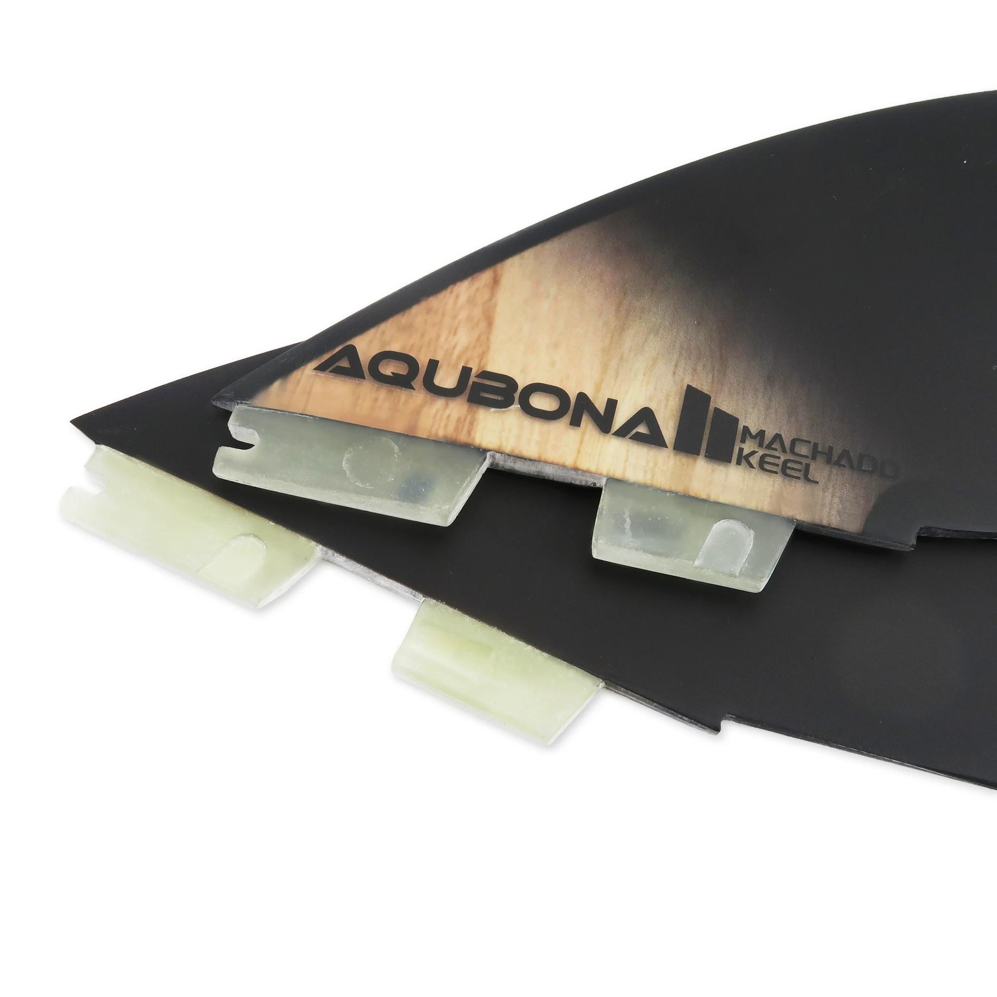 Palmes à double quille (2 ailerons) – Dimensions d'une languette ou d'une languette, avec vis à aile