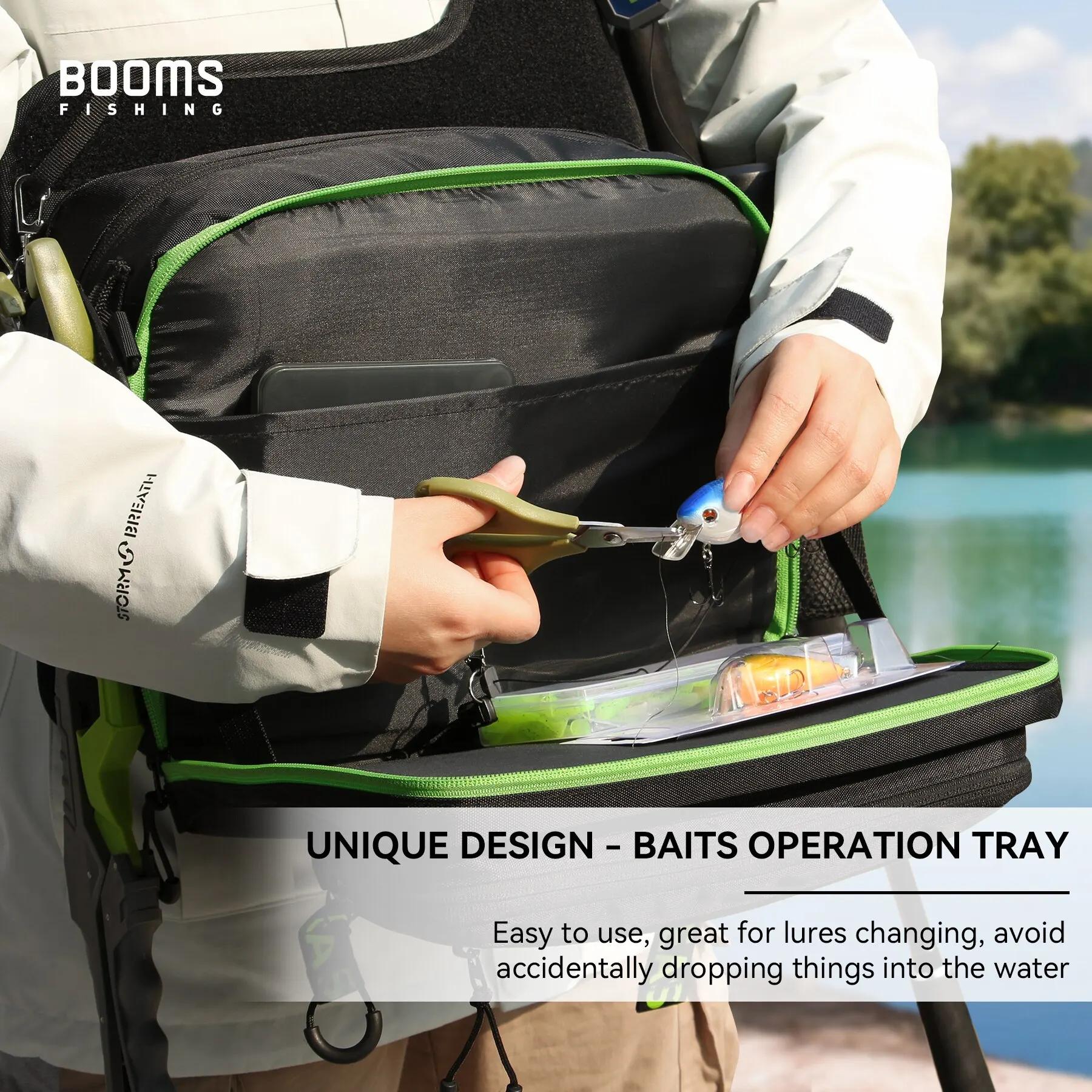 Booms Fishing – sac de pêche IB1, sacs de rangement de matériel de grande capacité, grand sac à dos