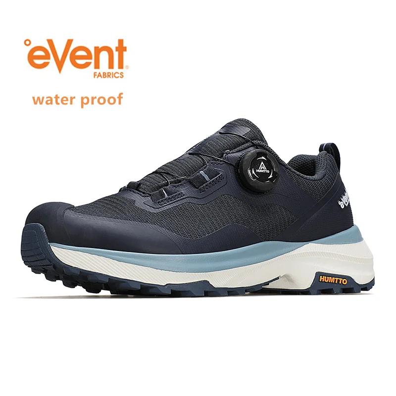 HUMTTO-Chaussures de randonnée imperméables pour hommes, bottes de trekking respirantes, chaussures