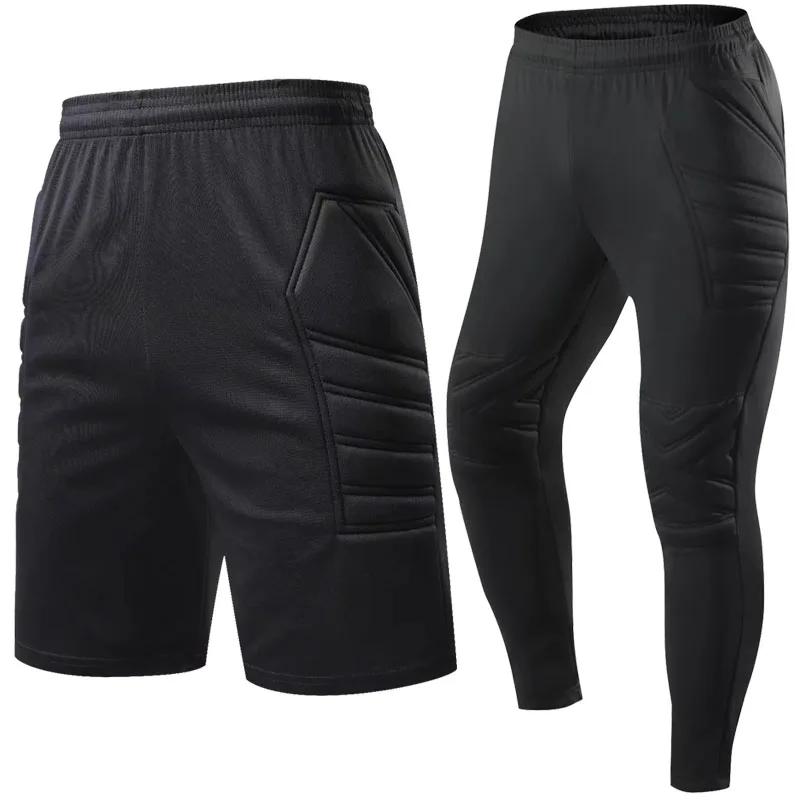 Uniforme de gardien de but de Football pour hommes et enfants, éponge de protection à manches longue