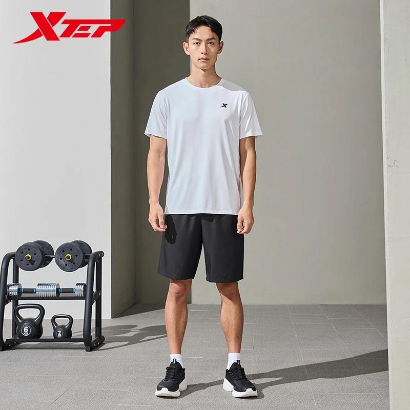 Xtep – combinaison de sport à manches courtes pour hommes, combinaison d'été absorbant la sueur, séc