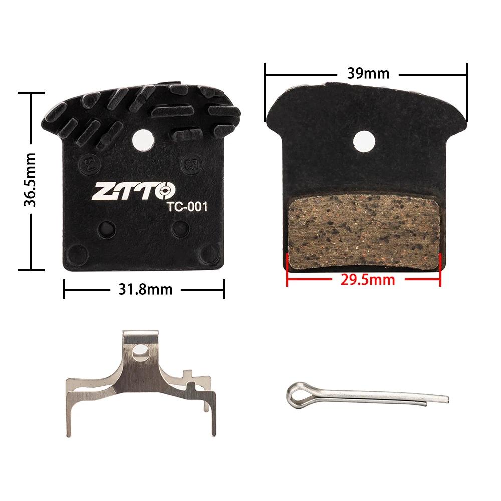 ZTTO vtt vélo refroidissement disque plaquette de frein Dissipation thermique glace Tech résine vélo