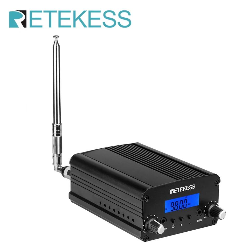 Retekess – émetteur de diffusion FM sans fil TR509, Station de Radio stéréo, amplificateur de Campus