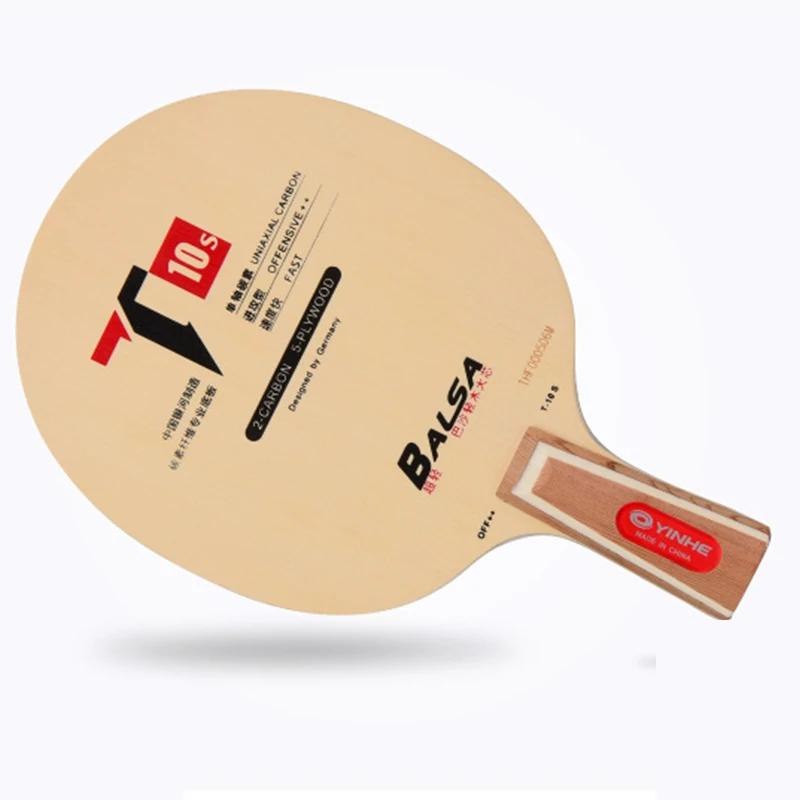 Original Yinhe T-10S T10S lame de tennis de table très léger attaque rapide avec boucle raquettes de