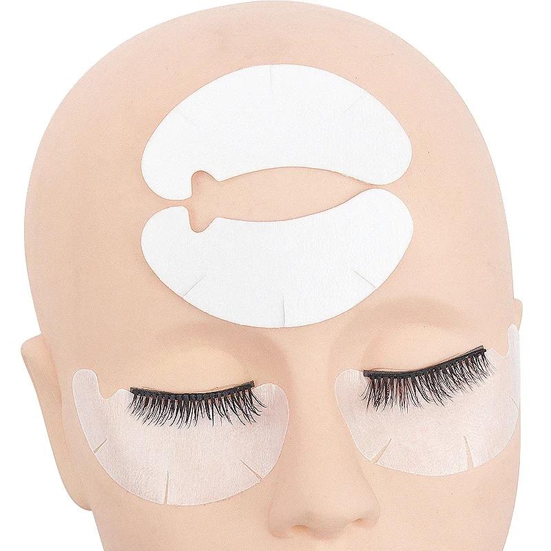 Coussinets autocollants pour extensions de cils, 50/100/200 paires, tampons pour maquillage des yeux