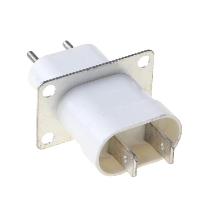 Convertisseur prise à 4 broches, four à micro-ondes électronique, Filament magnétron, blanc