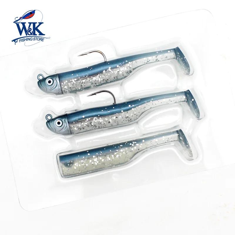 Nouvelle taille Slinky Shad 6 cm avec 5g tête de gabarit KIT de leurre souple à 3 pouces ensemble de