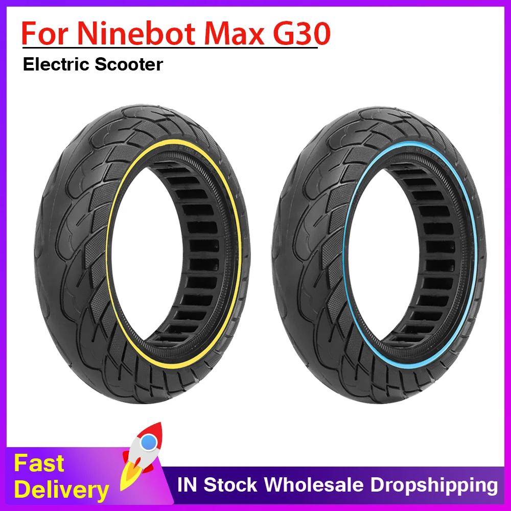 Pneus sans chambre à air 10x2.5, pneu solide 60/70 – 6.5 pour Scooter électrique Ninebot Max G30, pn