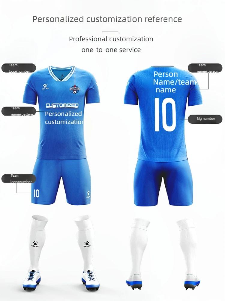 KELcloser-Maillots de football pour adultes et enfants, Match d'équipe, Maillots d'entraînement, Mai