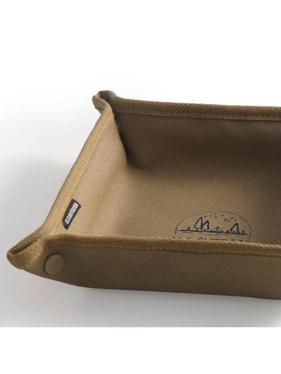 Plateau organisateur de Camping Portable 1 pièce, boîte de rangement compacte pour la maison et les