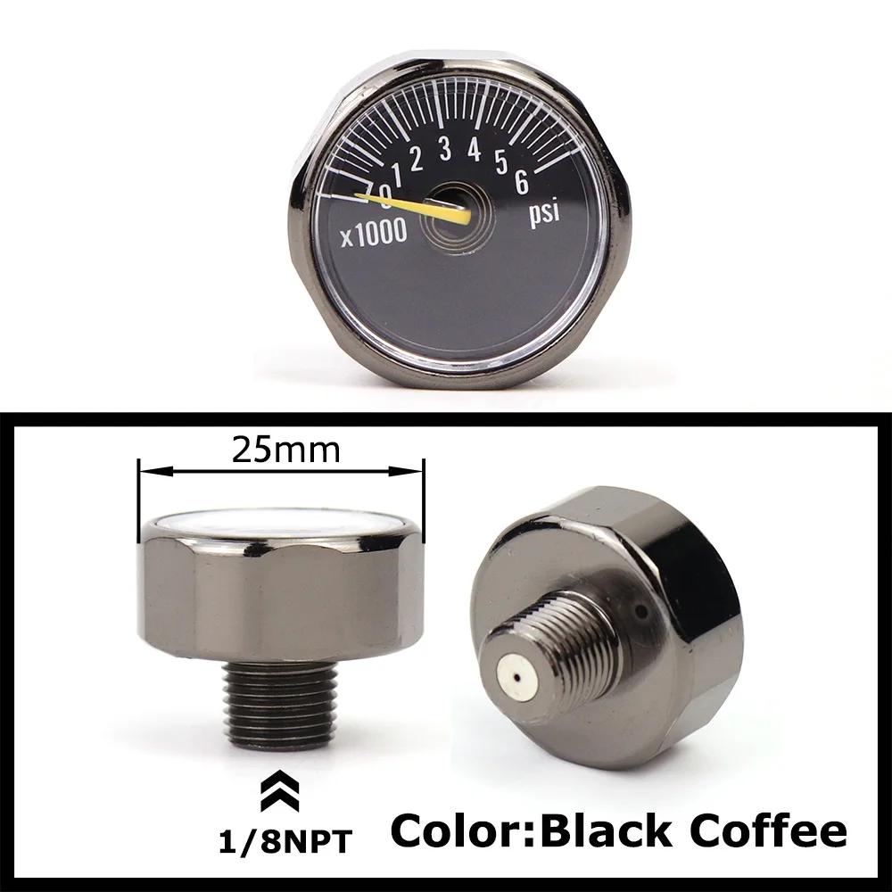 Manomètre de manomètre de mini manomètre d'air | Filetage 1/8BSP(G1/8) 1/8NPT M10 M8 | 30PSI 300