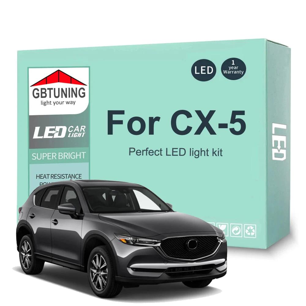 Kit d'ampoules d'intérieur LED pour Mazda CX-5 CX5 2011 – 2017 2018 2019 2020 2021, 11 pièces, lampe