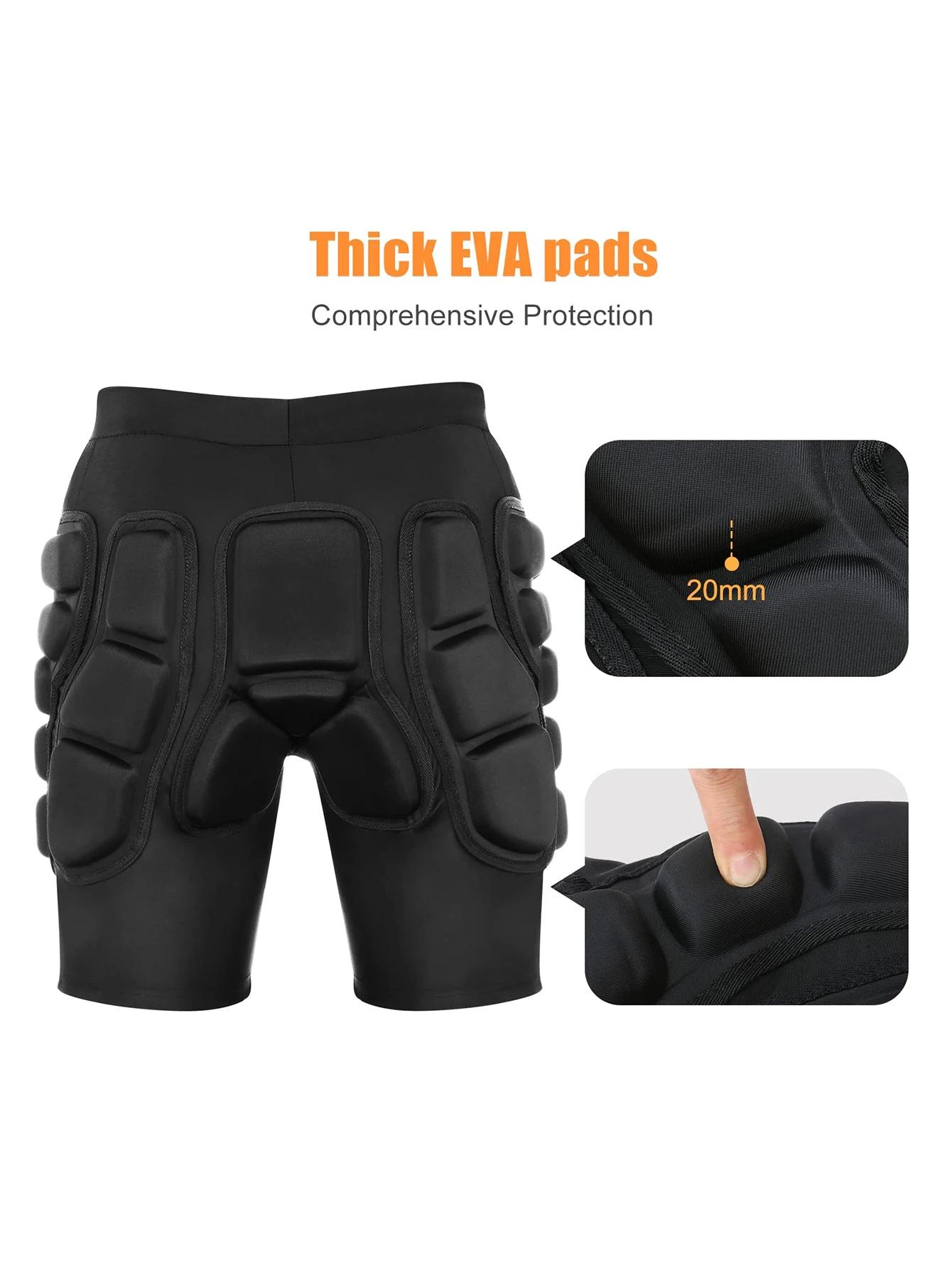 Short compression rembourré AVIVOR snowboard - Protection hanches 3D et fesses