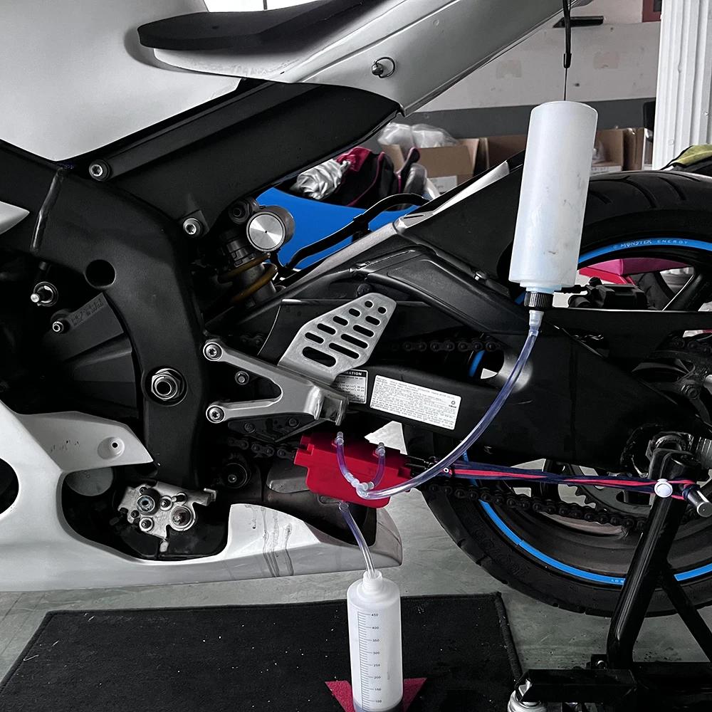 Kit de Machine de nettoyage de chaîne, brosse, engrenage, outil de nettoyage de moto, chaînes de mot