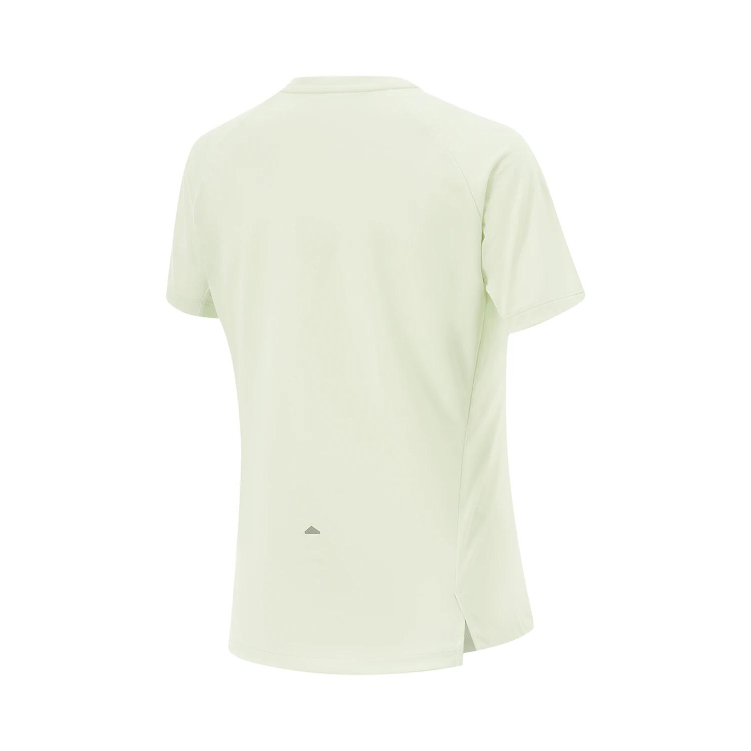 Li-Ning T-shirt de sport pour femmes en polyester AT AIR respirant à séchage rapide LiNing réfléchis