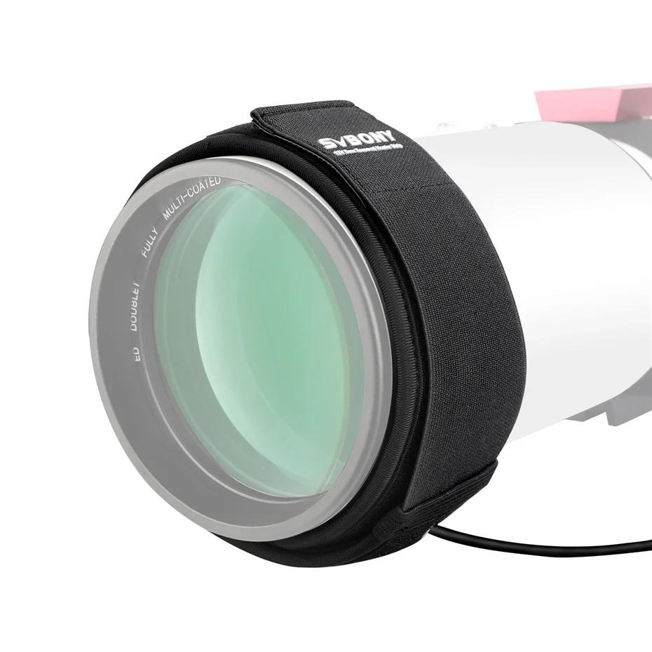 SVBONY Black Dew Heating Strip 12V 480mm / 560mm pour télescope astronomique / objectif reflex de ca