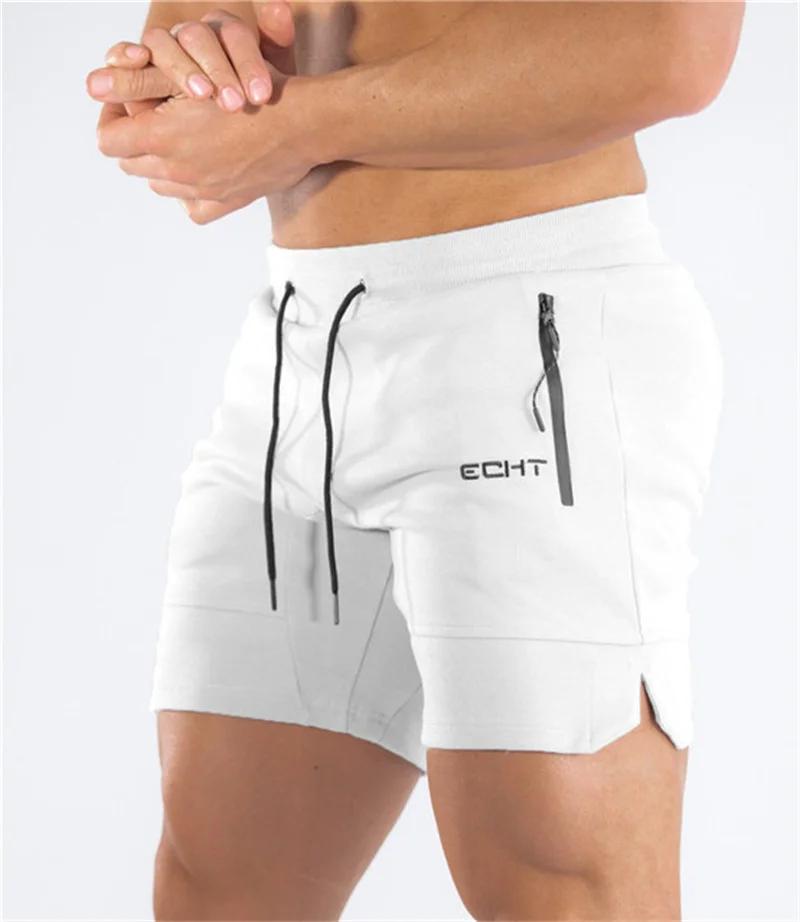 Pantalons de survêtement à poche zippée pour hommes Shorts de sport de fitness hommes pantalons cour