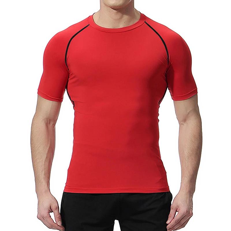 Chemises de Compression imprimées Lion pour hommes, maillot de corps d'entraînement de gymnastique,