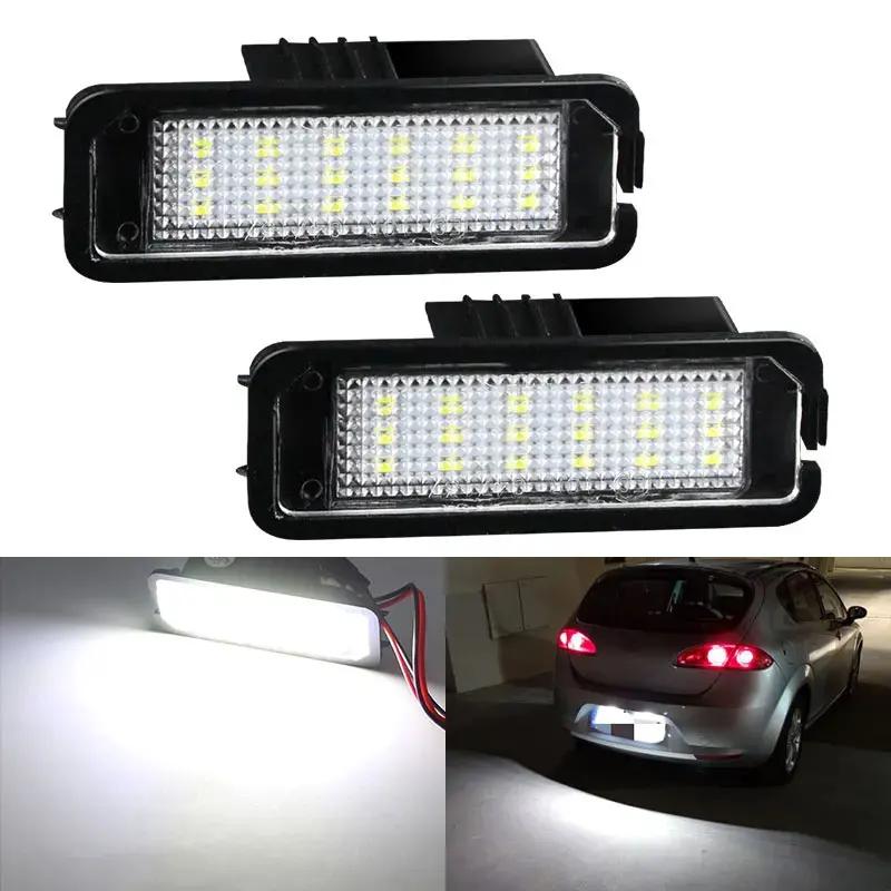 2 feux de plaque d'immatriculation LED Canbus blanc pour SEAT Altea 2007-2010 SEAT Leon 2006-2010 am