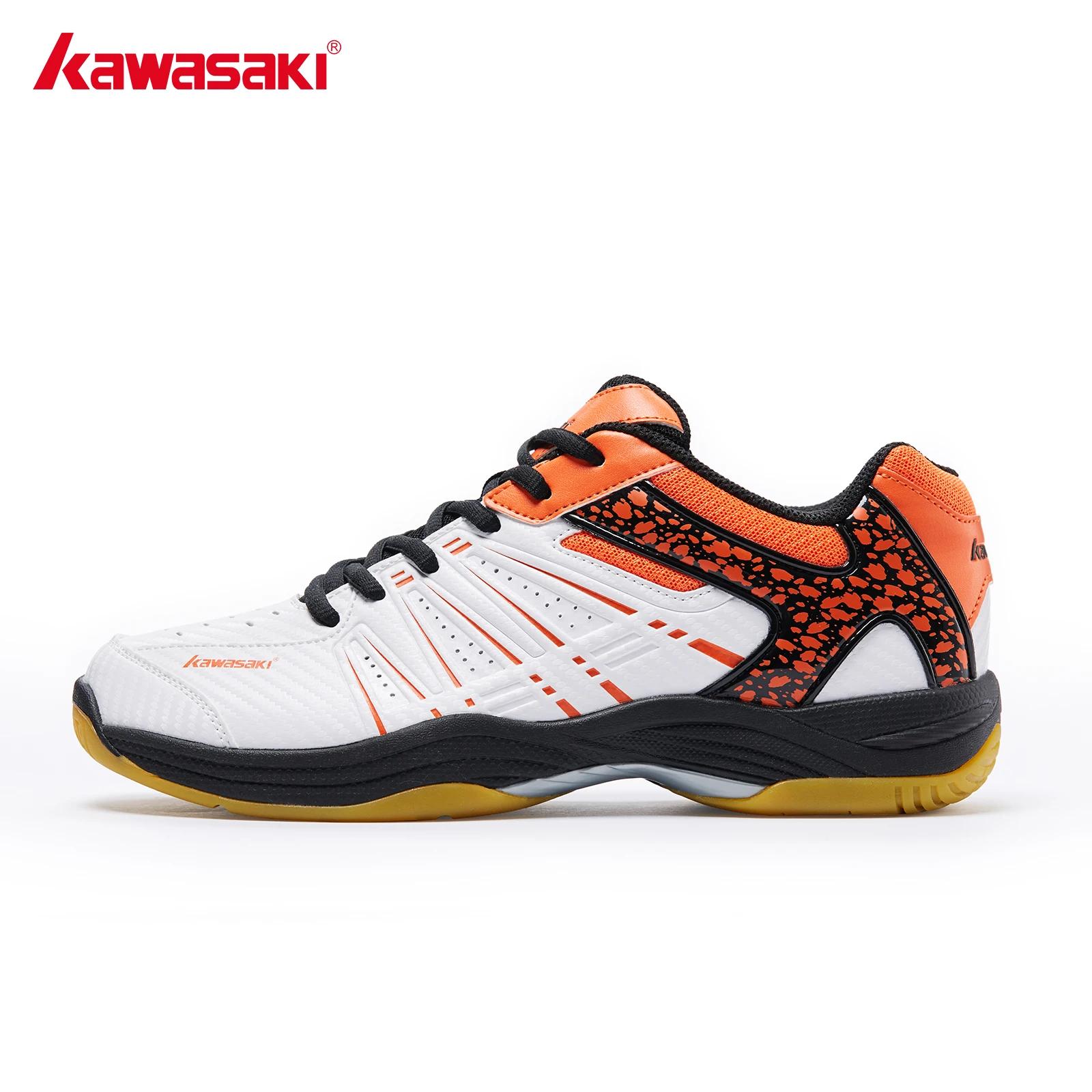 Kawasaki chaussures de Badminton professionnel chaussures de Sport antidérapantes respirantes pour h
