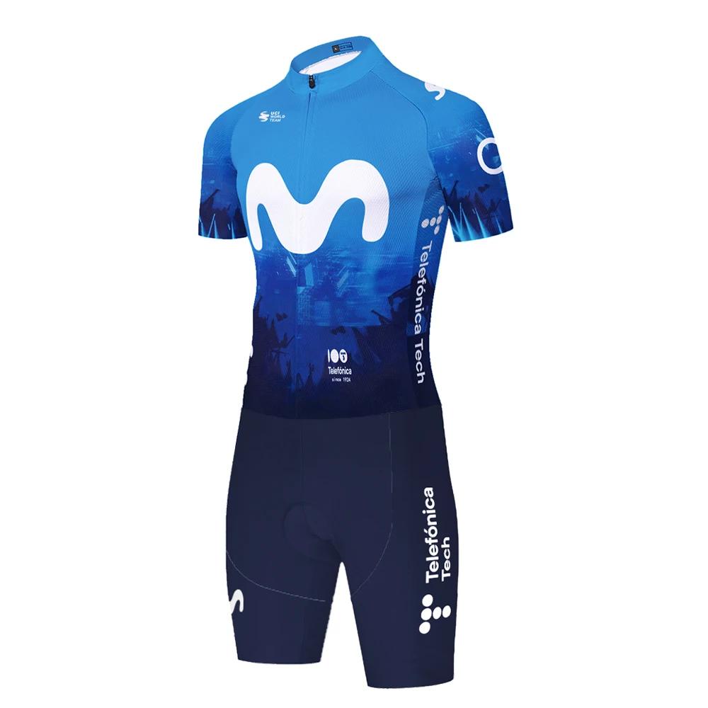 Ocyanstar-Kit de cyclisme à manches courtes pour hommes, combinaison de vélo, combinaisons TriDuvet,