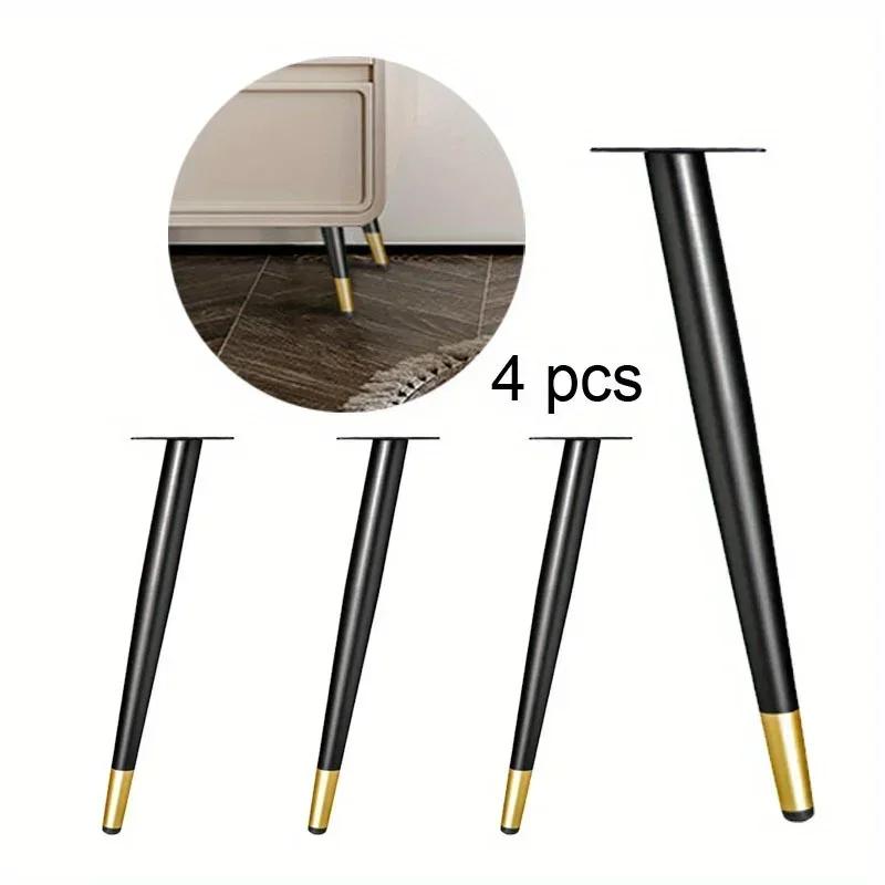 Pieds de Meuble en Métal, Accessoires de Remplacement, pour Salon, Chambre à Coucher, Table, Meuble