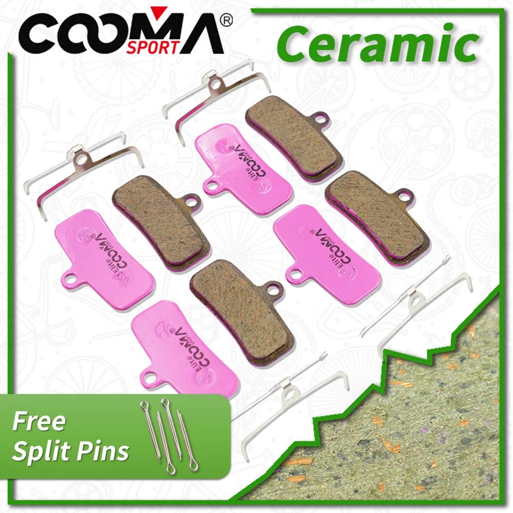 4 paires de plaquettes de frein à disque en céramique, pour Shimano M9120 M8120 M7120 M6120 Saint M8