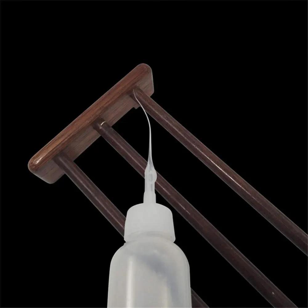 50pcs universel 502 instantané Super colle Tube de chute buse allongé aiguille Tube bouchon de boute