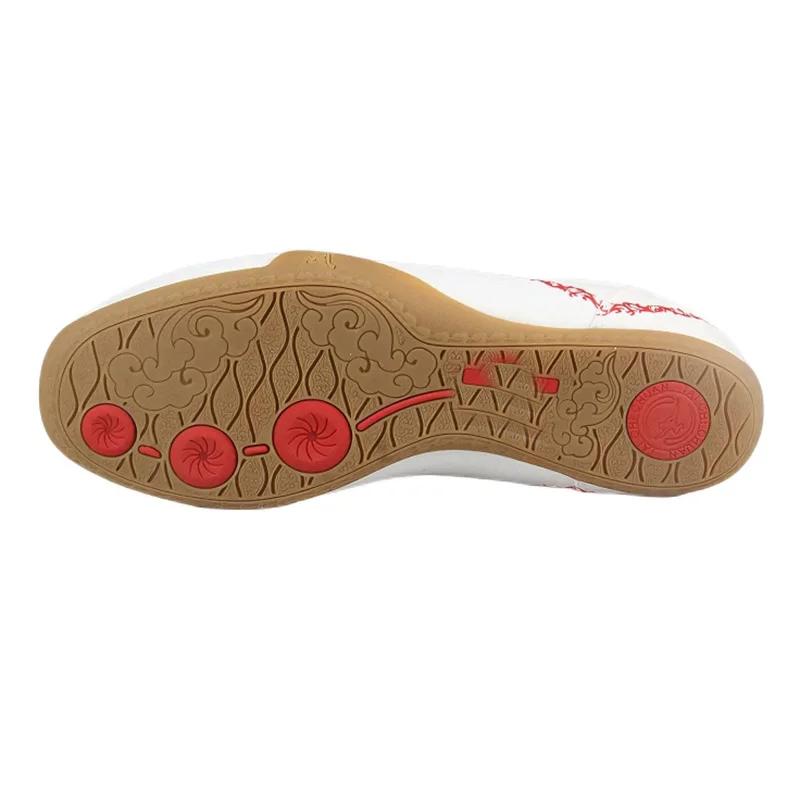USHINE mâle toile Couple Kung Fu Tai Chi chaussures Art Martial chaussure homme baskets doux antidér